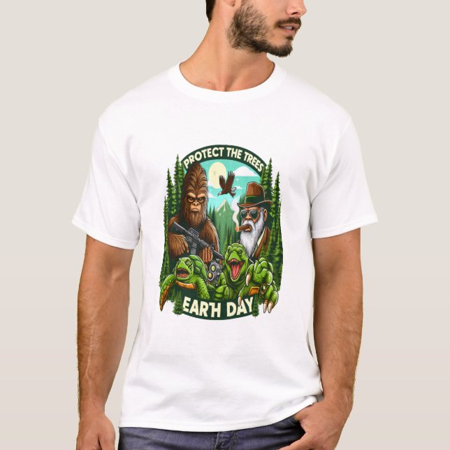 Der Wächter, der Jäger T-Shirt (Vorderseite)