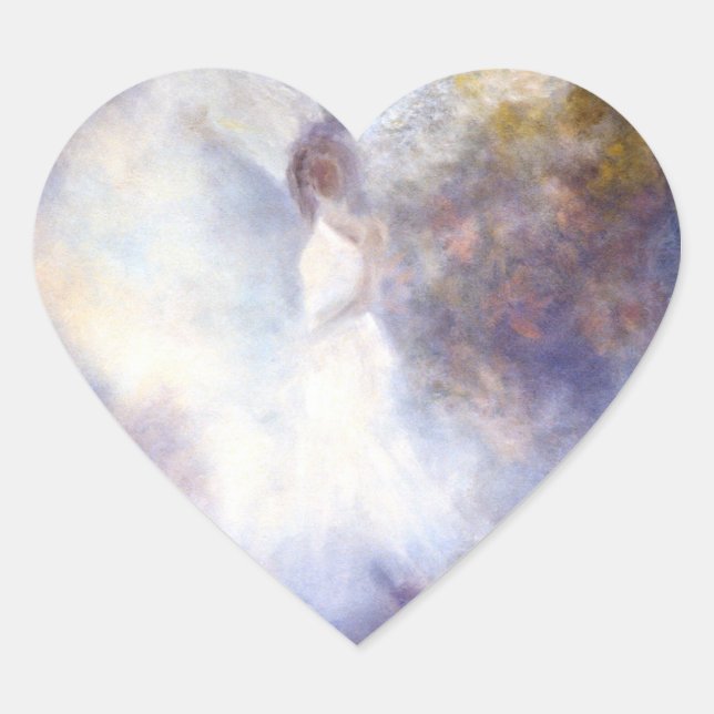 Der Wächter-Heart-Aufkleber Herz-Aufkleber (Vorderseite)