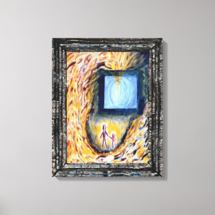 Der Wächter Leinwanddruck