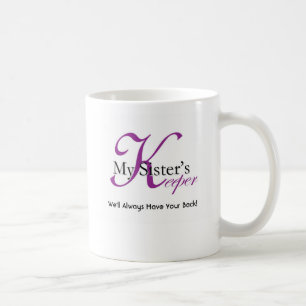 Der Wächter-Logo-Einzelteile meiner Schwester Tasse