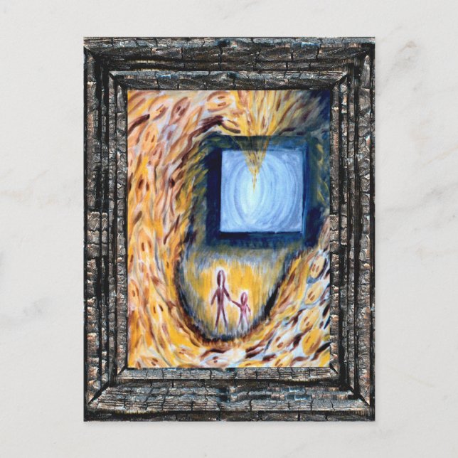 Der Wächter Postkarte (Vorderseite)