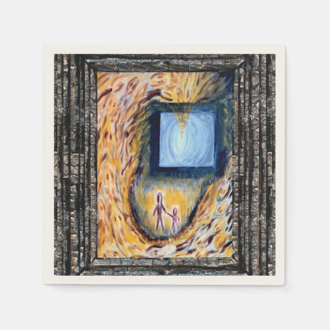 Der Wächter Serviette (Vorderseite)