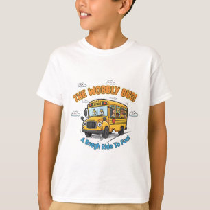 Der wackelige Bus! - Lustiger Schulbus T-Shirt