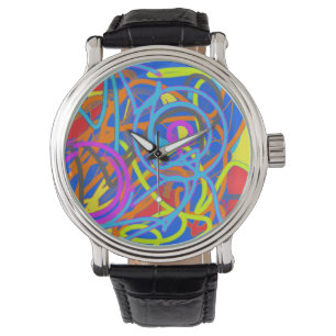 Der wackelige Paint Store auf den Kopf Armbanduhr