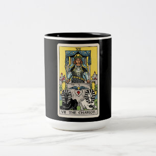 Der Wagen Tarot Zweifarbige Tasse