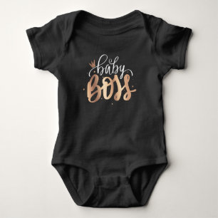 Der wahre Boss (Der Boss) Matching Mommy & Me Baby Strampler