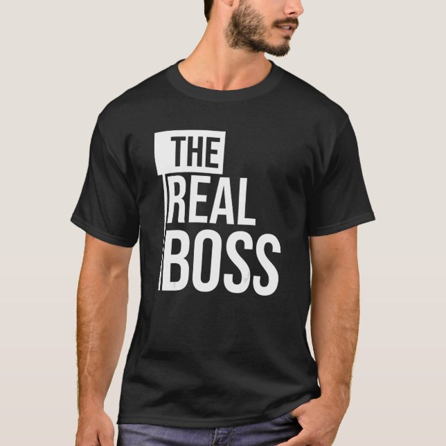 Der wahre Boss - ihr und seine Matching Couples Va T-Shirt (Vorderseite)