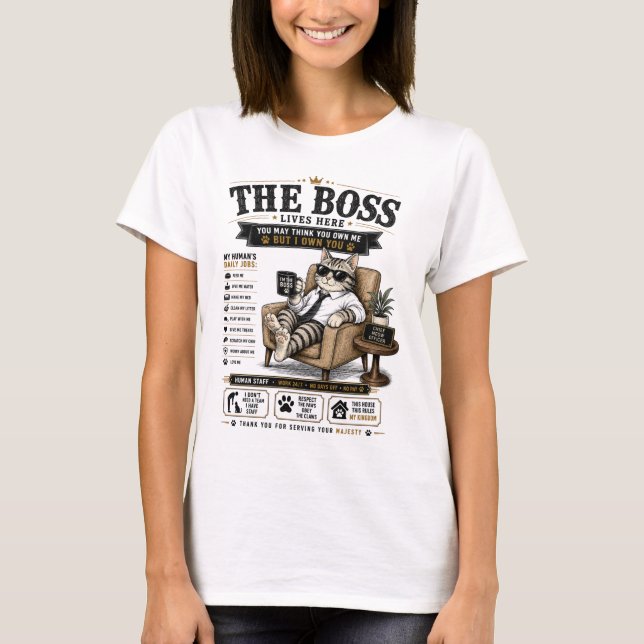 Der wahre Boss T-Shirt (Vorderseite)