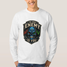 Der wahre Feind bist du Trader-Psychologie-Totenko T-Shirt