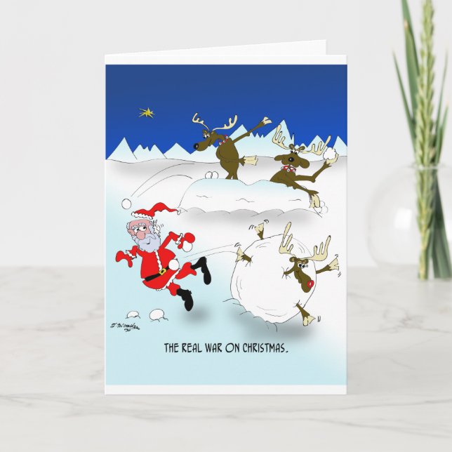 Der wahre Krieg gegen Weihnachten (Vorderseite)