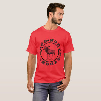Der wahre Norden-starker Elch-T - Shirt der Männer