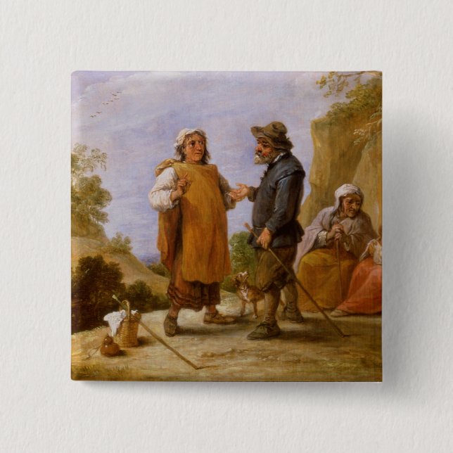 Der Wahrsager Button (Vorderseite)