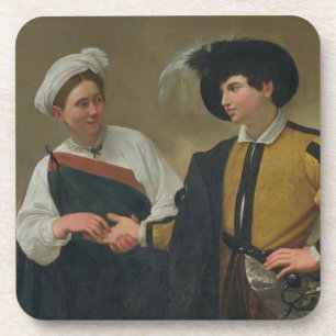 Der Wahrsager (La Buona Ventura), c.1594 Untersetzer