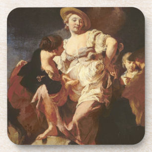 Der Wahrsager (L'Indivona), 1740 Getränkeuntersetzer