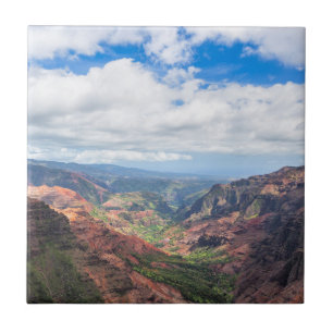 Der Waimea Canyon Fliese