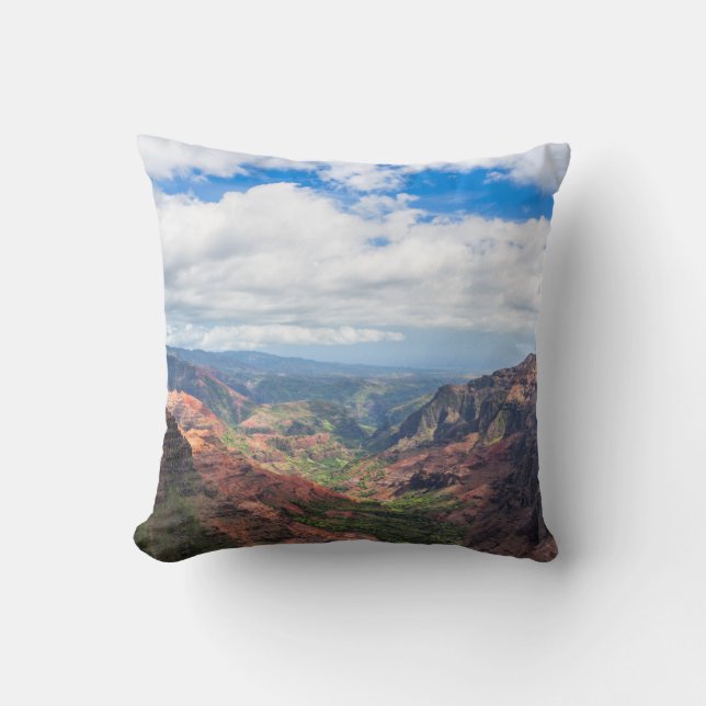 Der Waimea-Canyon Kissen (Vorderseite)