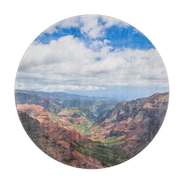Der Waimea-Canyon Schneidebrett (Vorderseite)