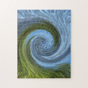 Der Wald am See.... Puzzle