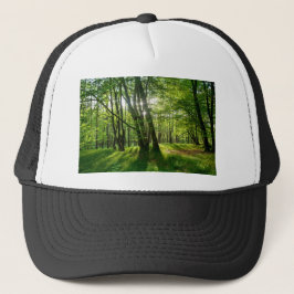 Der Wald im Frühling Truckerkappe