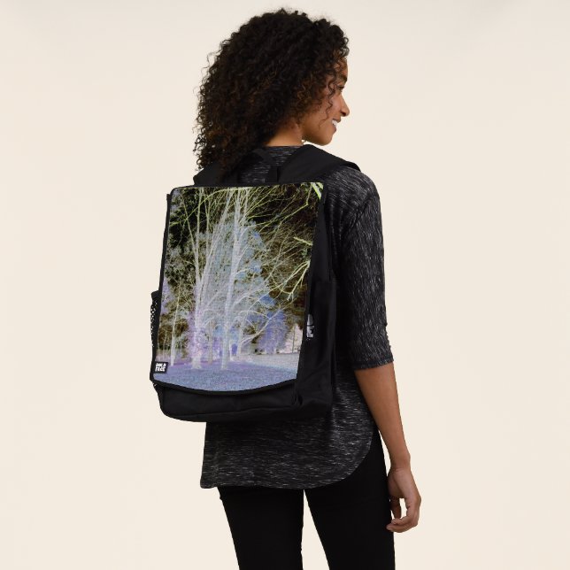 Der Wald in Infrarot Rucksack (Ausgewaschen)