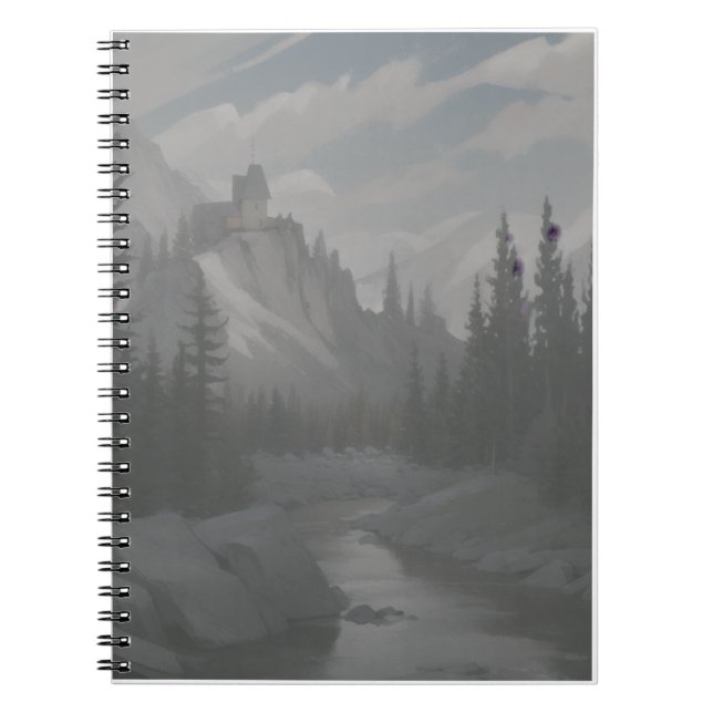 Der Wald in Notizblock (Vorderseite)