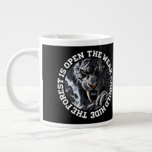 Der Wald ist offen Säbelzahn-Tiger-Design