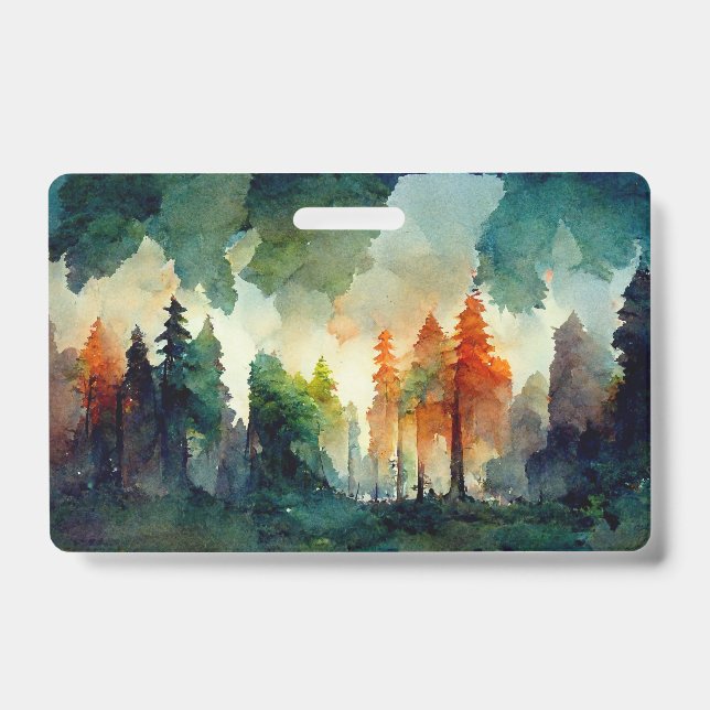 Der Wald (Natur) Ausweis (Vorderseite)