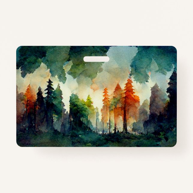 Der Wald (Natur) Ausweis (Vorderseite)