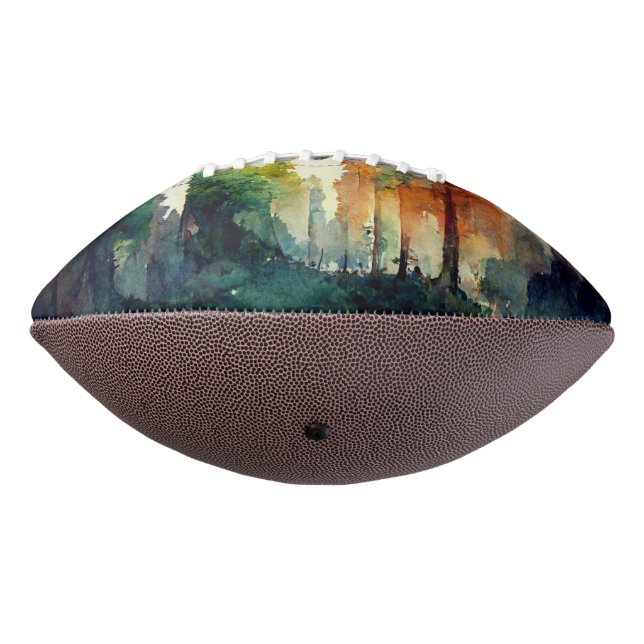 Der Wald (Natur) Football (Gedreht 270)