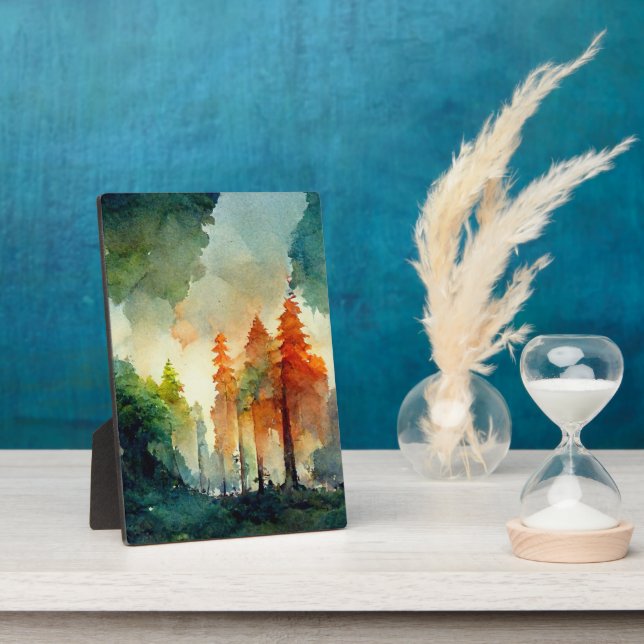 Der Wald (Natur) Fotoplatte (Seite)