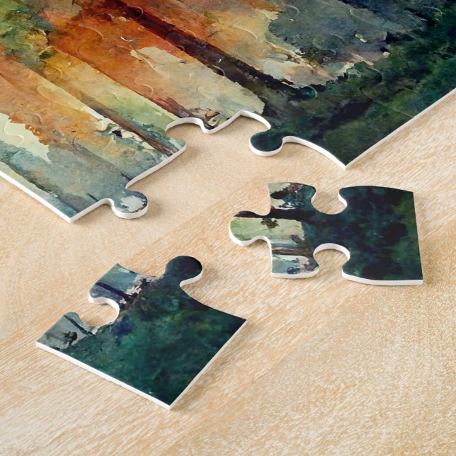 Der Wald (Natur) Puzzle (Seite)