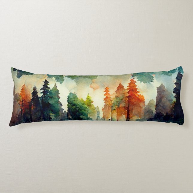 Der Wald (Natur) Seitenschläferkissen (Vorderseite)