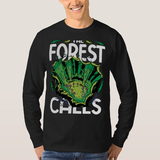 Der Wald nennt Umeltkreer Mushroom Forest Cle T-Shirt (Vorderseite)
