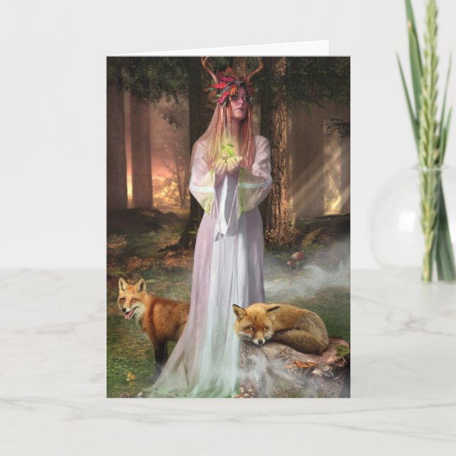 Der Waldhüter Karte (Vorderseite)