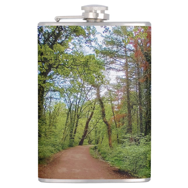 Der Waldweg Flachmann (Vorderseite)