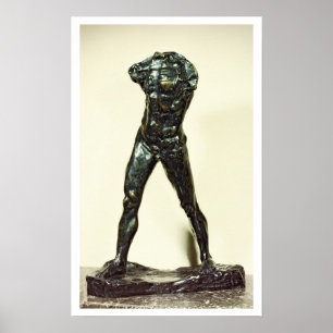 Der Walking Man, 1877 (Bronze) Poster
