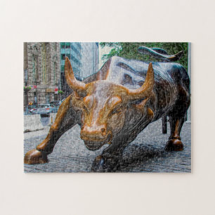 Der Wall Street Bull New York. Puzzle
