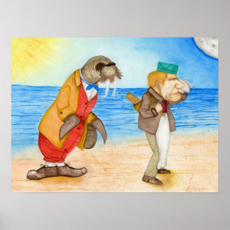 Der Walrus und der Carpenter Poster