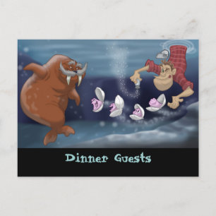 Der Walrus und die Postkarte des Zimmermanns