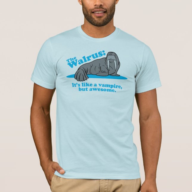 Der Walrus Vampire T-Shirt (Vorderseite)