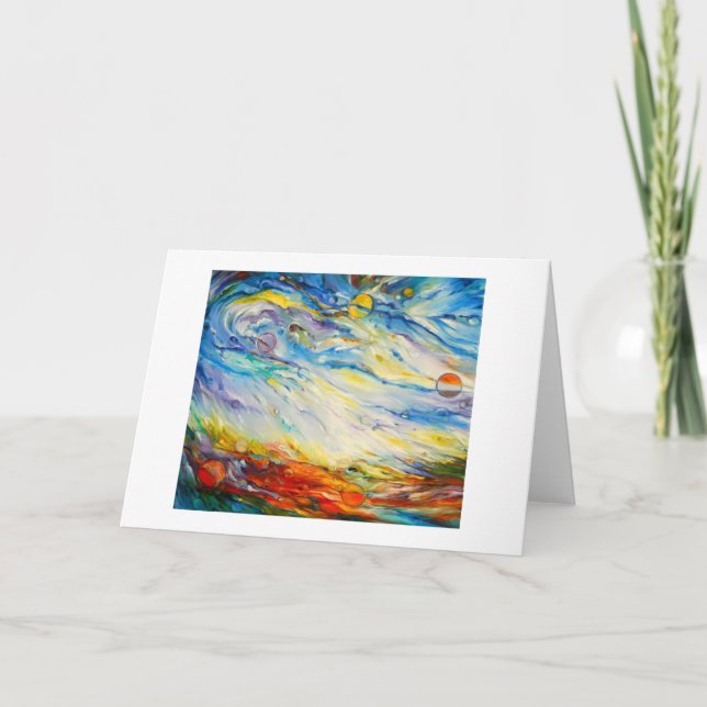 "Der Walzer der Schaffung "Schaffungs-Reihe Karte (Vorderseite)