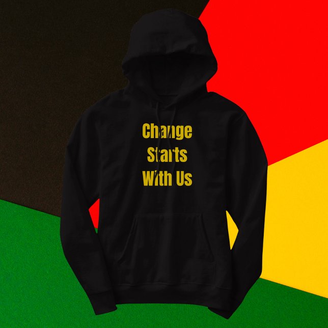 Der Wandel beginnt mit unserer Inspiration Hoodie (Von Creator hochgeladen)