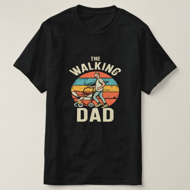 der wandelnde Vater T-Shirt (Design vorne)