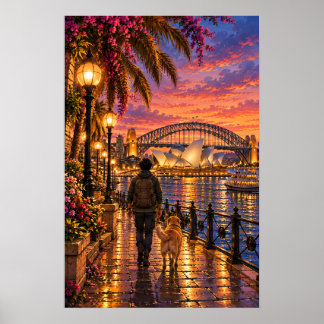Der Wanderer Sydney Poster