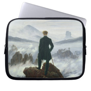 Der Wanderer über dem Meer von Nebel, 1818 Laptopschutzhülle