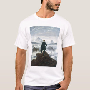 Der Wanderer über dem Meer von Nebel, 1818 T-Shirt