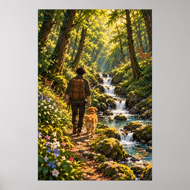 Der Wandererwald Poster (Vorne)