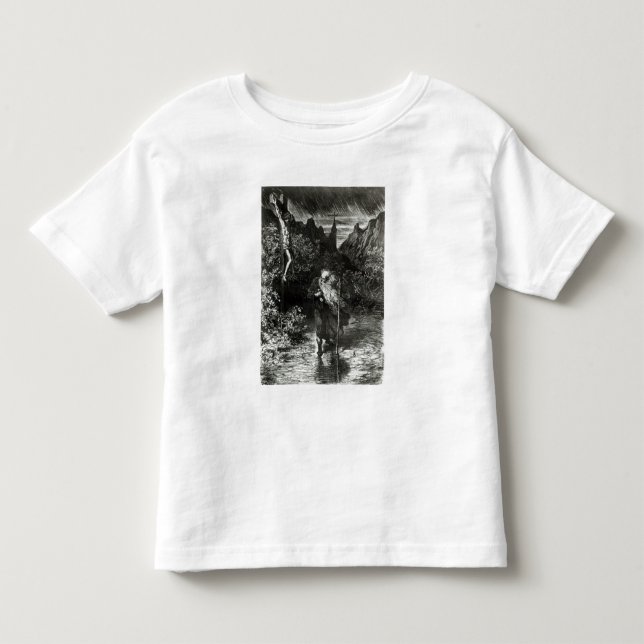 Der wandernde Jude Kleinkind T-shirt (Vorderseite)