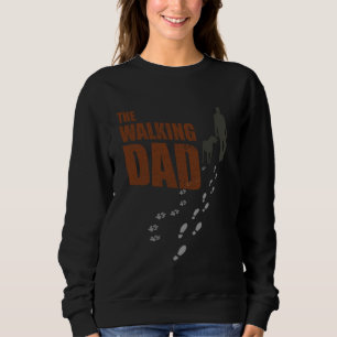 Der wandernde Vater - Hund und Meister - Vater Sweatshirt