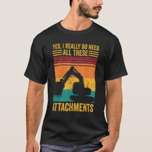 Der Wärmemanager des Baggers braucht diese wirklic T-Shirt